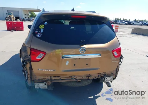 2017 Nissan Pathfinder S from USA, damaged, VIN 5N1DR2MNXHC608820